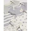imageGerber babygirls 5pack Short Sleeve Variety Onesies BodysuitsSheep 5 Pack