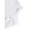 imageGerber babygirls 5pack Short Sleeve Variety Onesies BodysuitsShort Sleeve White