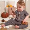 imageGerber babygirls Baby Boys 2pack Long Leg RomperBouquets