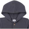 imageGerber babygirls Baby Boys Hooded RomperCharcoal