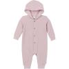 imageGerber babygirls Baby Boys Hooded RomperMauve