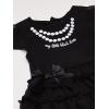 imageGerber babygirls Bodysuit With Tutu SkirtCasual DressBlack Dress