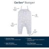 imageGerber babygirls Sleeveless Cotton Longleg Romper JumpsuitSunny