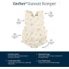 imageGerber babygirls Sleeveless Ruffle RomperBouquets