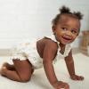 imageGerber babygirls Sleeveless Ruffle RomperBouquets