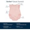 imageGerber babygirls Sleeveless Ruffle RomperGingham