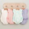 imageGerber babygirls Sleeveless Ruffle RomperIvory