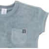 imageModern Moments by Gerber Baby Boys 2Piece Knit Terry Shirt and ShortTeal