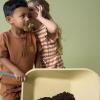 imageModern Moments by Gerber Baby Boys 2piece Henley Top ampamp Short SetMedium Brown