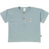 imageModern Moments by Gerber Baby Boys 2piece Henley Top ampamp Short SetMedium Teal