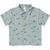 imageModern Moments by Gerber Baby Boys 2piece Resort Shirt ampamp Short SetBlue