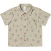 imageModern Moments by Gerber Baby Boys 2piece Resort Shirt ampamp Short SetGreen