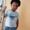 imageModern Moments by Gerber Baby Boys 2piece Top ampamp Cargo Short SetLight Blue