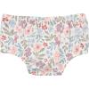 imageModern Moments by Gerber Baby Girls 2Piece Ruffle Sleeve Dress WSmocking ampamp Diaper Cover SetIvory Garden