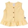 imageModern Moments by Gerber Baby Girls 4pack Peplum Top ampamp Short SetIvory Lemon Vines