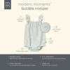 imageModern Moments by Gerber Baby Girls Mini Flutter Sleeve Bubble RomperLight Sky Beach Umbrella