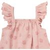 imageModern Moments by Gerber Baby Girls Mini Flutter Sleeve Bubble RomperRose Seashell
