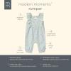imageModern Moments by Gerber Baby Girls Ruffles Long Leg RomperSky Leaves