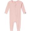 imageModern Moments by Gerber Unisex Baby Viscose 2Pack Footless Tight Fitting PajamasDark Teal Rose