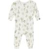 imageModern Moments by Gerber Unisex Baby Viscose 2Pack Footless Tight Fitting PajamasIvory Cactus