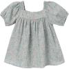 imageModern Moments by Gerber babygirls 2piece Puffed Sleeve Dress ampamp Diaper Cover SetMedium Teal Ditsy