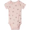 imageModern Moments by Gerber babygirls Viscose 4pack Shortsleeve Bodysuit ampamp Pant SetPink Roses