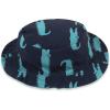 imageGerber Baby Boys Reversible Sun Swim Beach Hat UPF 50 Quick DryAlligator Blue