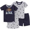 imageGerber Baby Boys Toddler Snug Fit 4Piece Pajama Short SetMusic