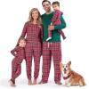 imageGerber Holiday Family Matching PajamasRed Stewart Plaid