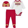imageGerber NFL Baby Girls Nfl Team Footed Pant and Bodysuit Gift SetTeam Color
