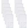 imageGerber Unisex Baby Boys Girls Birdseye Flatfold Cloth Diapers Multipack White 10 PackWhite