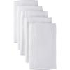imageGerber Unisex Baby Boys Girls Gauze Prefold Cloth Diapers Multipack White 10 Pack5 Pack