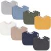 imageGerber Unisex Baby Muslin 8 Pack Drooling BibsMulti Boy