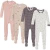 imageGerber UnisexBaby 4Pack Footed PajamasDog