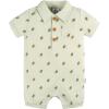 imageGerber babyboys Cotton Polo RomperTurtle