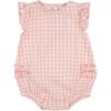 imageGerber babygirls Sleeveless Ruffle RomperGingham