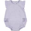 imageGerber babygirls Sleeveless Ruffle RomperPurple