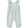 imageModern Moments by Gerber Baby Girls Ruffles Long Leg RomperSky Leaves