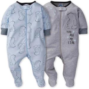 imageGerber Baby Boys 2Pack Sleep N PlayHello Bear