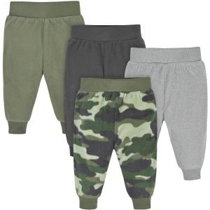 imageGerber Baby Boys 4Pack Microfleece PantsCamo