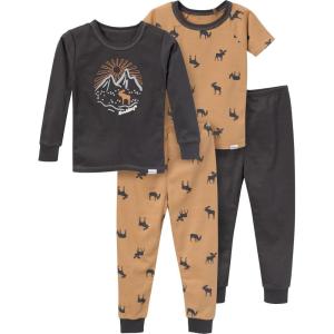 imageGerber Baby Boys 4Piece Pajama SetCloseoutMoose