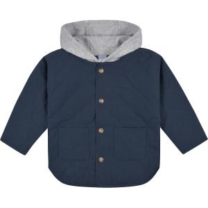imageGerber Baby Boys Toddler Hooded Quilted JacketNavy