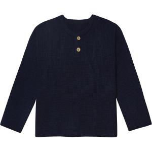 imageGerber Baby and Toddler Boys Henley SweaterBlue