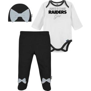 imageGerber NFL Baby Girls Nfl Team Footed Pant and Bodysuit Gift SetAlternate 2