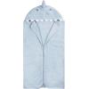 imageGerber Baby 4 Piece Animal Character Hooded Towel and Washcloth Set Grey Elephant One SizeBlue Shark