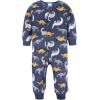 imageGerber Baby Boys Flame Resistant Fleece Footless Pajamas 3PackDogsDinos