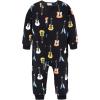 imageGerber Baby Boys Flame Resistant Fleece Footless Pajamas 3PackSkateboardGuitars