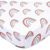 imageGerber Baby Unisex 2Pack Knit Crib Sheet Animal Geo Girl One SizeBoho Rainbow