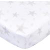 imageGerber Baby Unisex 2Pack Knit Crib Sheet Animal Geo Girl One SizeCelestial