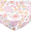 imageGerber Baby Unisex 2Pack Knit Crib Sheet Animal Geo Girl One SizeRetro Floral